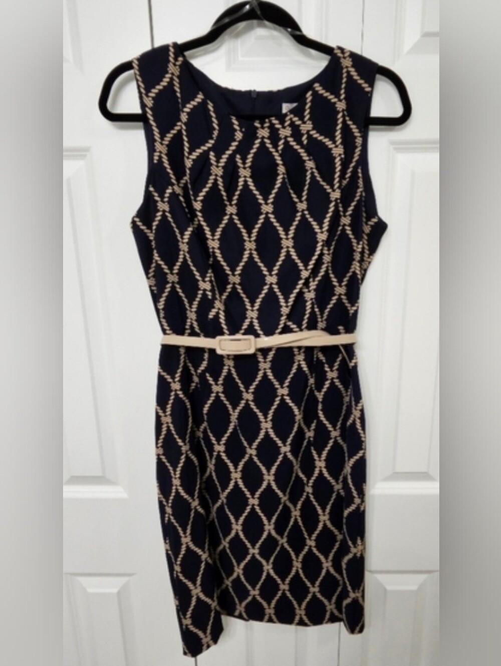 *Dress Barn Belted Dress*